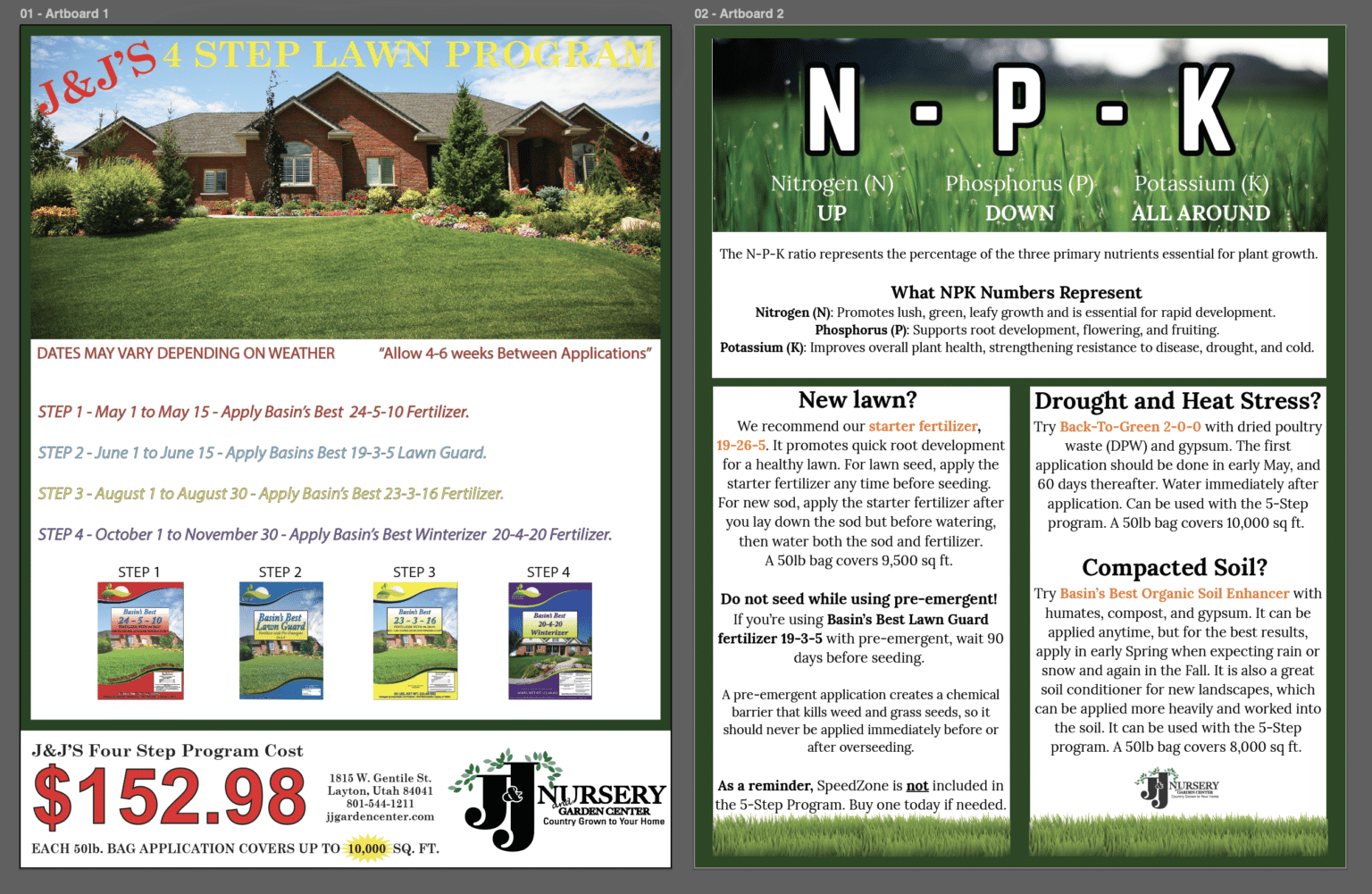 2026 4 step Fert. flyer